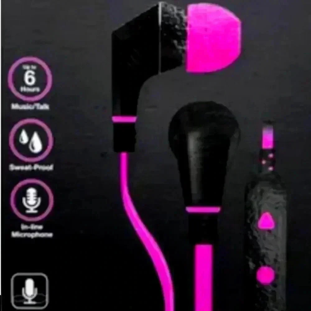 Brand new inbox Bluetooth wireless earphone set. I have around four pairs left.